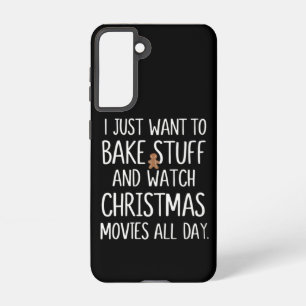Funda Para Samsung Galaxy S21 Solo Quiero Hacer Cosas Mirar Películas De Navidad