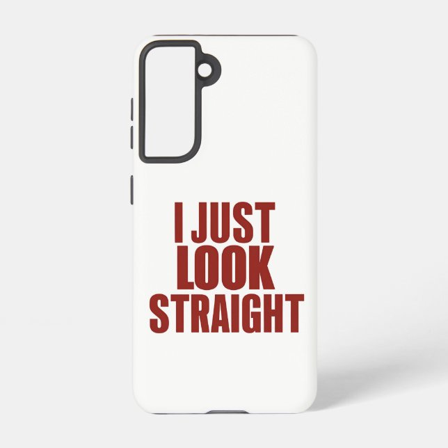 Funda Para Samsung Galaxy Sólo veo el mes del orgullo gay LGBT (Reverso )