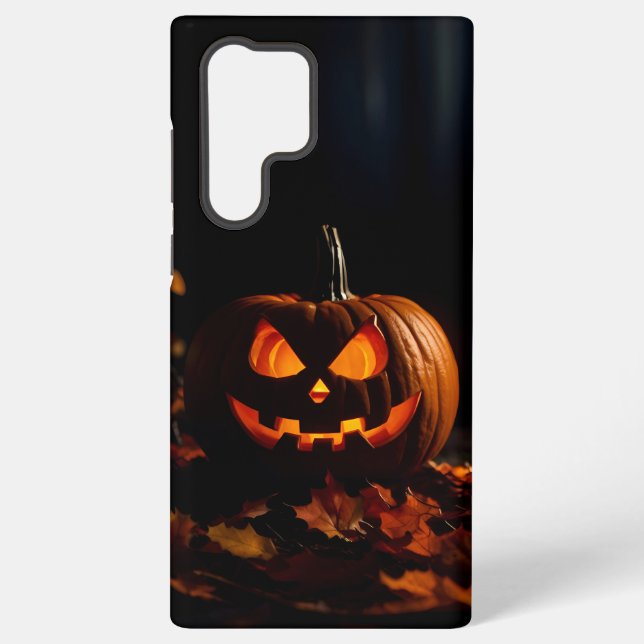 Funda Para Samsung Galaxy Sombrío Jack-o-Lantern (Reverso )