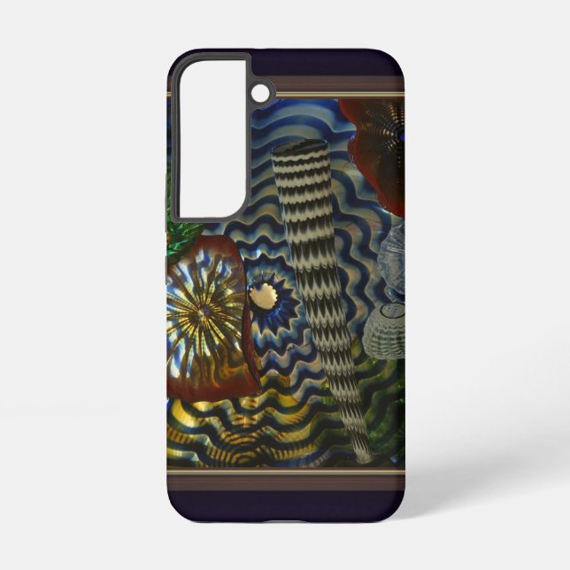 Funda Para Samsung Galaxy Soplado de vidrio creativo (Reverso )