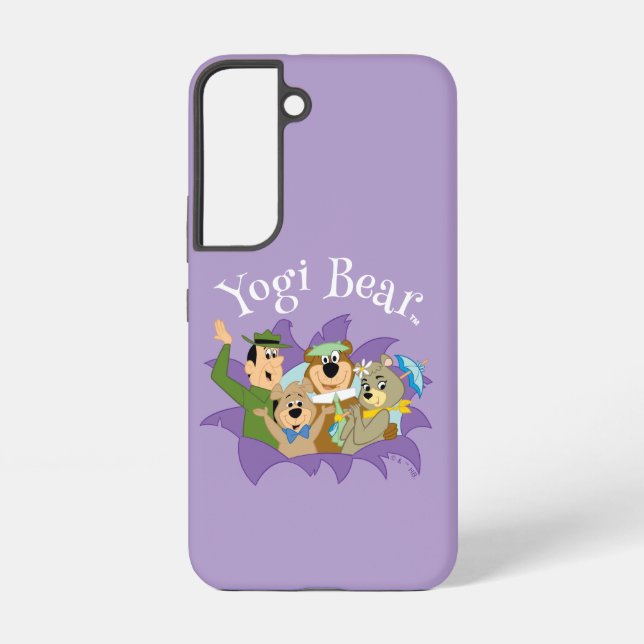 Funda Para Samsung Galaxy Sorpresa del oso y los amigos de Yogi (Reverso )