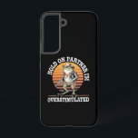 Funda Para Samsung Galaxy S22 Sostener a la pareja soy una rana de vaquero sobre<br><div class="desc">Sosténganse en pareja estoy excesivamente estimulado vintage de rana de vaca</div>