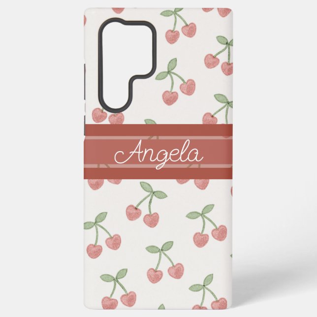 Funda Para Samsung Galaxy Squerido Cherries (Reverso )