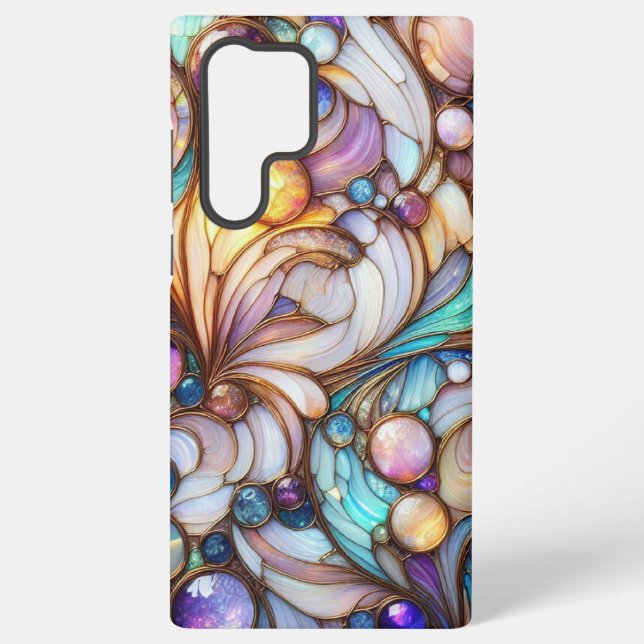 Funda Para Samsung Galaxy Stained glass mosaic (Reverso )