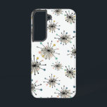 Funda Para Samsung Galaxy S22 Starburst de la era atómica Retro a mediados del s<br><div class="desc">Este fabuloso estuche de teléfono Samsung de estilo moderno de mediados de siglo cuenta con starburst de disparo en los colores azul turquesa,  naranja,  marrón,  verde,  azul,  negro,  amarillo y marrón. ¡Te vas a destacar de la multitud con este!</div>