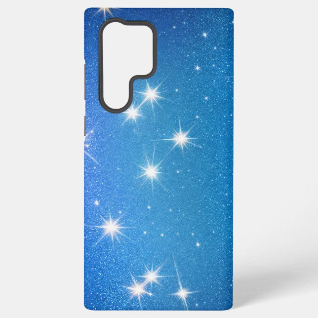 Funda Para Samsung Galaxy Starry Night Glittering Galaxy Phone Case (Reverso )