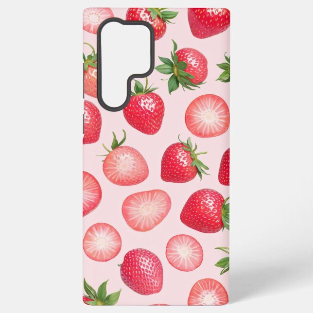 Funda Para Samsung Galaxy Strawberry Fields Phone Case (Reverso )