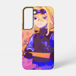 Funda Para Samsung Galaxy S22 Strong girl Anime