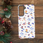 Funda Para Samsung Galaxy S21 Stubai Alps Austria Skowboard Pattern<br><div class="desc">Un divertido patrón de esquí en invierno para la estación de esquí Stubai Gletcher en Austria,  Alpes austríacos,  Europa. Idea de regalo perfecta para los amantes de los deportes de invierno: esquí,  snowboard,  freestyle,  salto de esquí,  esquí de fondo.</div>