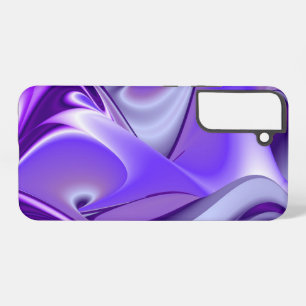 Funda Para Samsung Galaxy S22+ Sueños de Arcoíris de Flor Morada