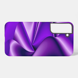 Funda Para Samsung Galaxy S22+ Sueños de Arcoíris de Flor Púrpura