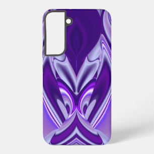 Funda Para Samsung Galaxy S22+ Sueños del arcoiris de flores moradas