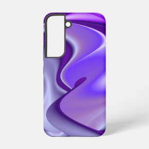 Funda Para Samsung Galaxy S22 Sueños del arcoiris de flores moradas