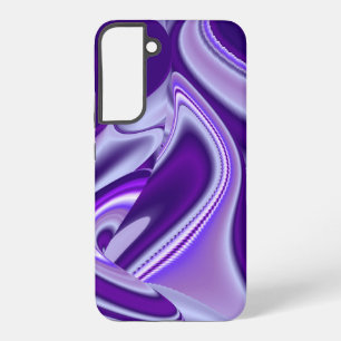 Funda Para Samsung Galaxy S22+ Sueños del arcoiris de flores moradas