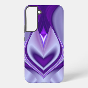 Funda Para Samsung Galaxy S22+ Sueños del arcoiris de flores moradas