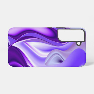 Funda Para Samsung Galaxy S22 Sueños del arcoiris de flores moradas