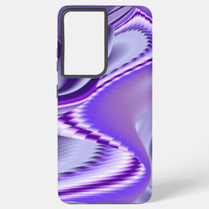 Funda Para Samsung Galaxy S21 Ultra Sueños del arcoiris de flores moradas