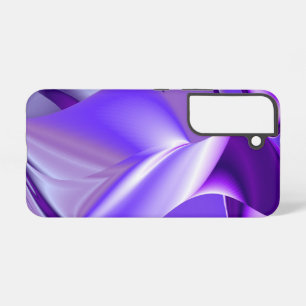 Funda Para Samsung Galaxy S22 Sueños del arcoiris de flores moradas