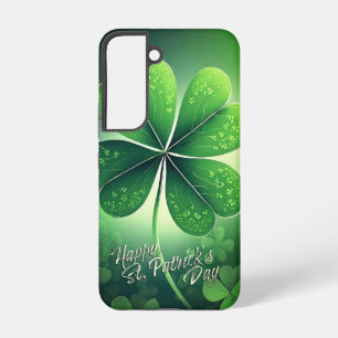 Funda Para Samsung Galaxy S22 Suerte en el Día de San Patricio - Tréboles de Acu