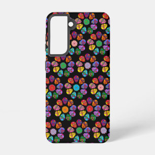 Funda Para Samsung Galaxy S21 Sugar Skull Flower