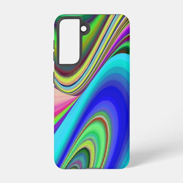 Funda Para Samsung Galaxy Summerfeeling, Resumen 3D Rainbowart (Reverso )