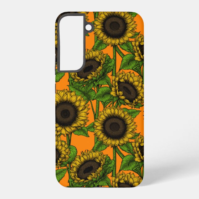 Funda Para Samsung Galaxy Sunflower (Reverso )