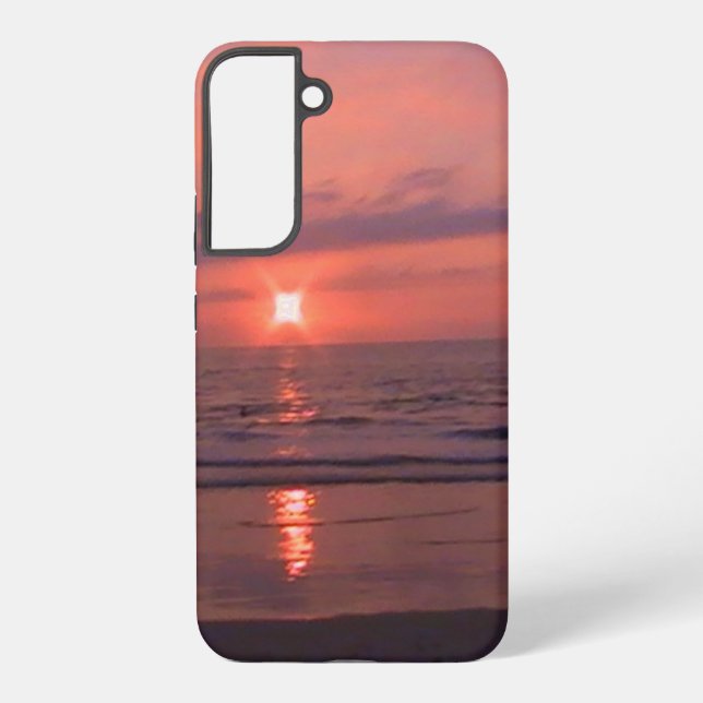 Funda Para Samsung Galaxy Sunset de Hawái (Reverso )