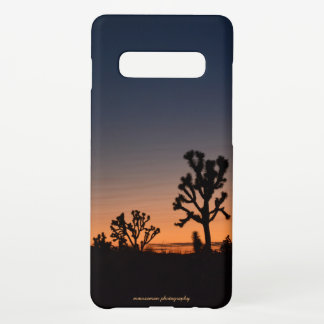Funda Para Samsung Galaxy S10+ Sunset Joshua Trees Samsung Galaxy Funda