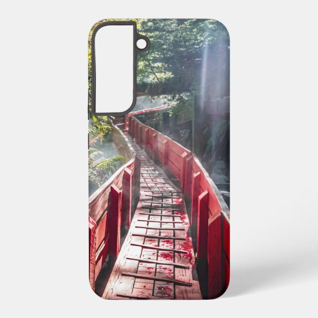 Funda Para Samsung Galaxy Sunshine en Termas Geometría, Conaripe, Chile (Reverso )