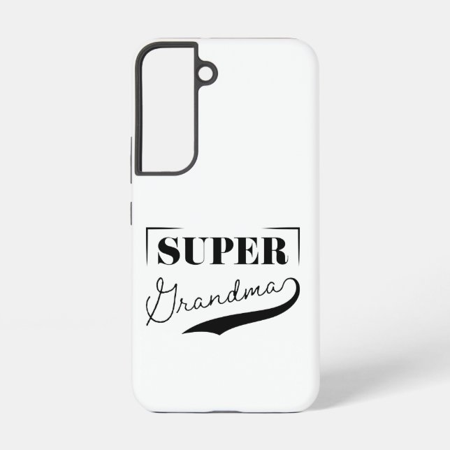 Funda Para Samsung Galaxy Super Abuela (Reverso )