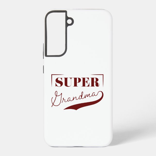 Funda Para Samsung Galaxy Super Abuela (Reverso )