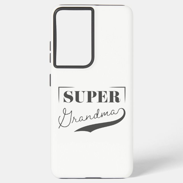 Funda Para Samsung Galaxy Super Abuela (Reverso )