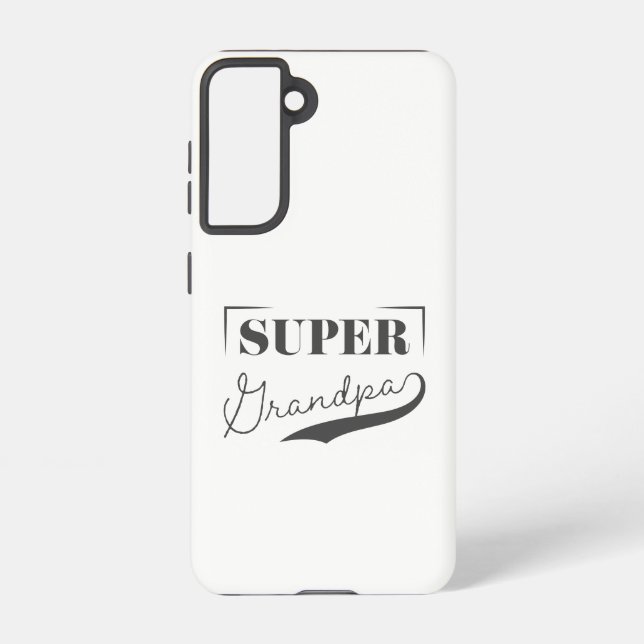 Funda Para Samsung Galaxy Super Abuelo (Reverso )