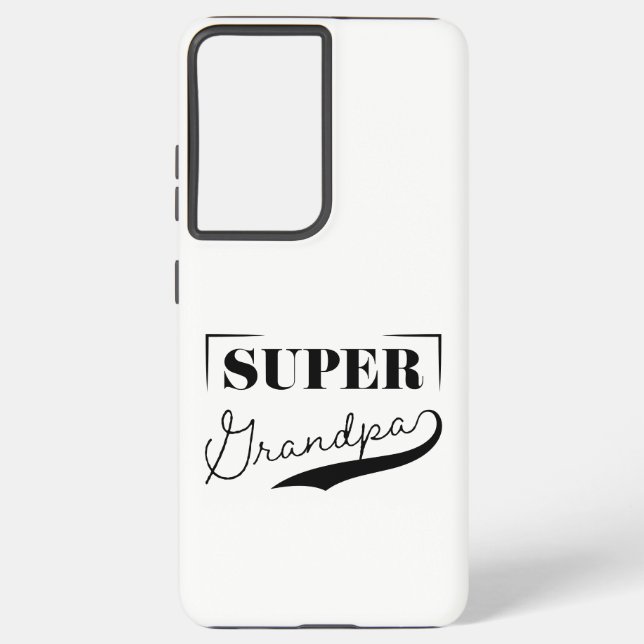 Funda Para Samsung Galaxy Super Abuelo (Reverso )