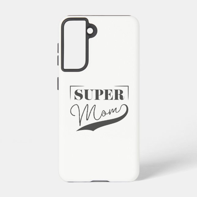 Funda Para Samsung Galaxy Super Mamá (Reverso )