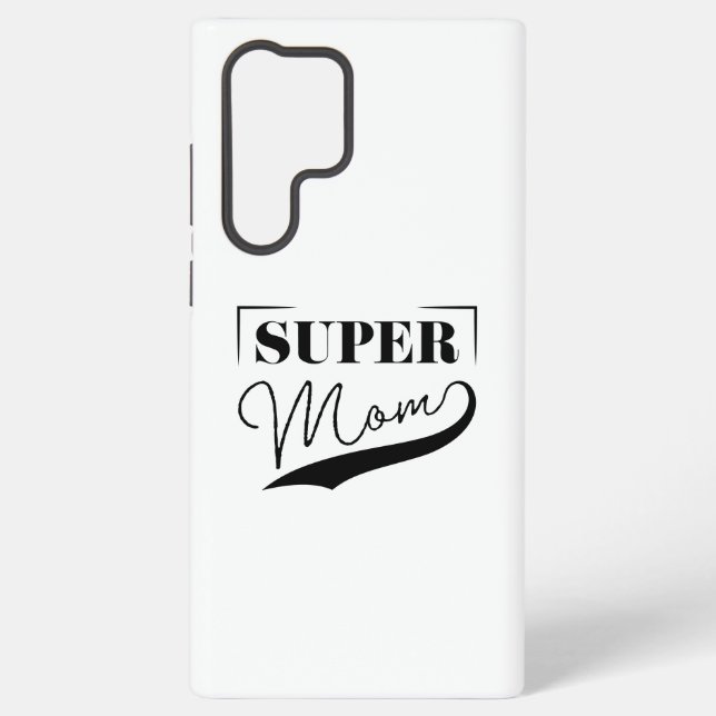 Funda Para Samsung Galaxy Super Mamá (Reverso )