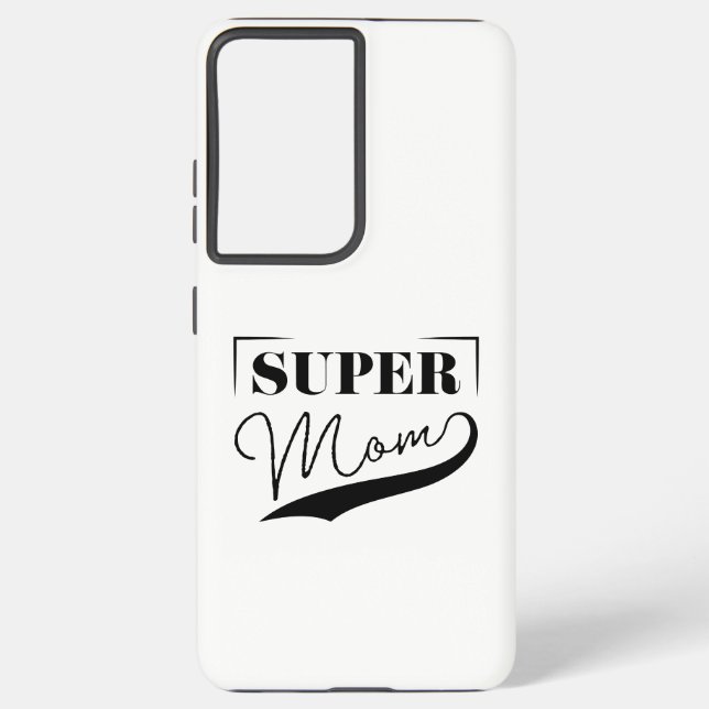 Funda Para Samsung Galaxy Super Mamá (Reverso )