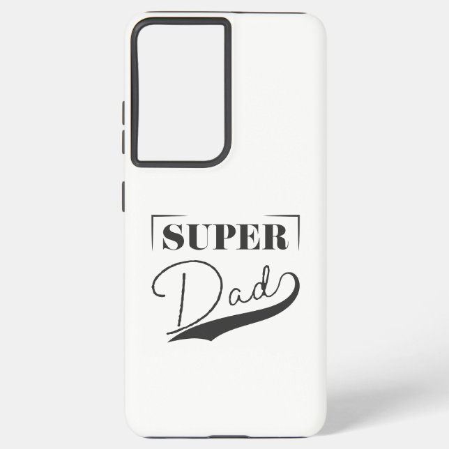 Funda Para Samsung Galaxy Super Papá (Reverso )