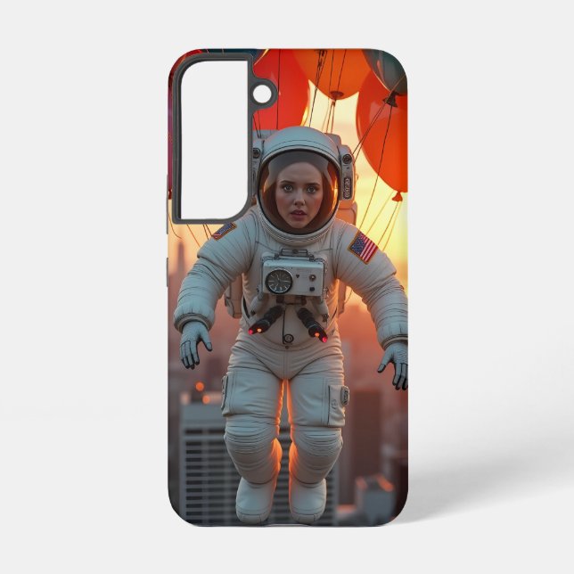 Funda Para Samsung Galaxy Surreal Astronaut Samsung Cover  (Reverso )