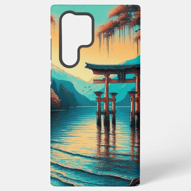 Funda Para Samsung Galaxy "Susurros de tranquilidad: La Puerta del Espíritu" (Reverso )