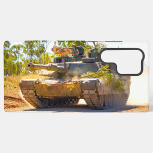 Funda Para Samsung Galaxy S22 Ultra TANQUE DE BATALLA - M1 Abrams