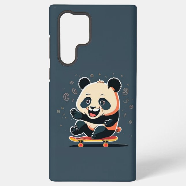 Funda Para Samsung Galaxy Tapa del teléfono de Samsung Galaxy 23 Panda (Reverso )