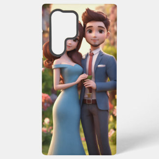 Funda Para Samsung Galaxy S22 Ultra Tapas móviles de bebés enamorados