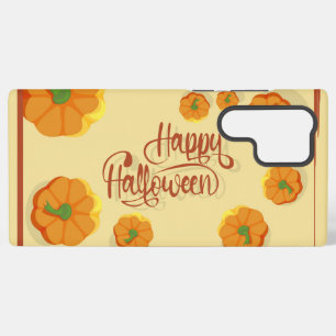 Funda Para Samsung Galaxy S22 Ultra Tarjeta de saludo enmarcada Típografía de Hallowee