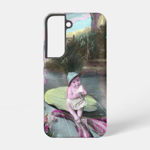 Funda Para Samsung Galaxy S22 Tarjeta postal francesa vintage del día de los ino
