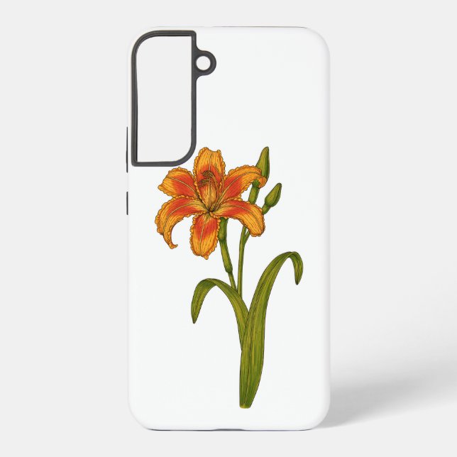 Funda Para Samsung Galaxy Tawny daylily (Reverso )