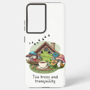 Funda Para Samsung Galaxy S21 Ultra Té, árboles y tranquilidad