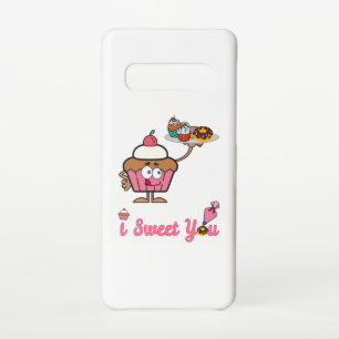 Funda Para Samsung Galaxy S10 Te dulce con un pastel