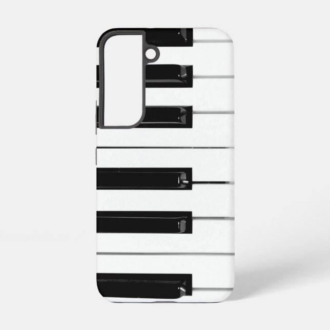 Funda Para Samsung Galaxy Teclas de teclado de piano (Reverso )