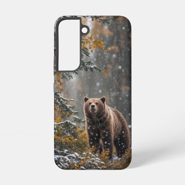 Funda Para Samsung Galaxy Teléfono al aire libre del bosque de vida silvestr (Reverso )